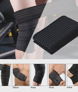Verstelbare Bandage voor Knie, Elleboog, Pols & Enkel | 40-300cm | Sport & Herstel