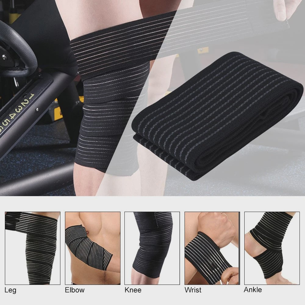 Verstelbare Bandage voor Knie, Elleboog, Pols & Enkel | 40-300cm | Sport & Herstel