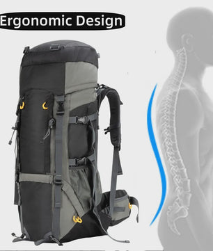 Night Cat Kampeerrugzak 70L/90L - Waterdicht, Lichtgewicht & Ademend - Outdoor Rugzak voor Wandelen & Reizen