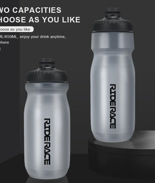 RIDERACE Sportfles 550ML/650ML - Lichtgewicht Fietsbidon voor Hardlopen & Outdoor