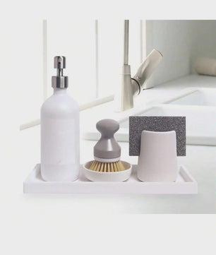 Zachte Siliconen Dienblad Organizer voor Badkamer & Make-up Tafel - Sieraden & Toiletartikelen