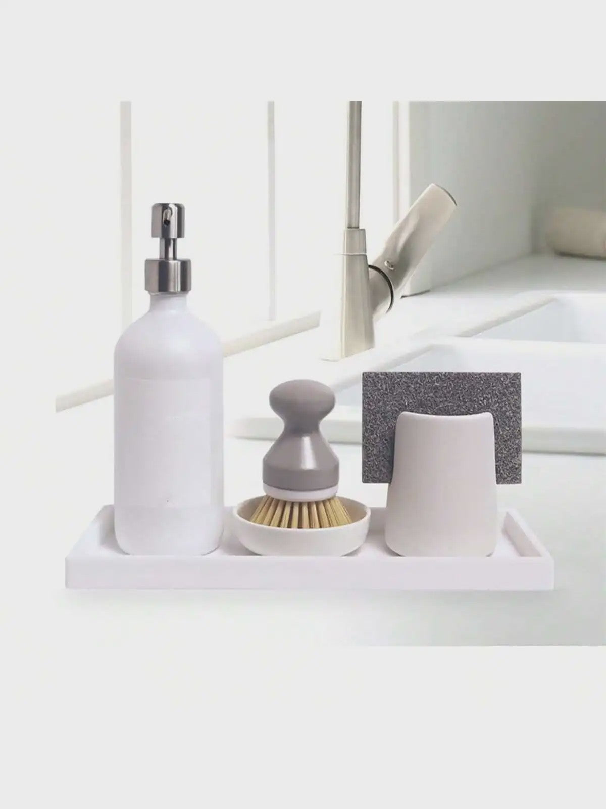 Zachte Siliconen Dienblad Organizer voor Badkamer & Make-up Tafel - Sieraden & Toiletartikelen