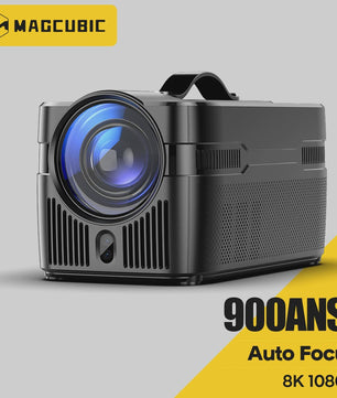 Magcubic HY450 Ultra Short Throw Projector: 900 ANSI Lumen, 1080P Native, 8K Support, Auto Focus & Offset