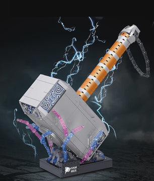 975-delige Thor Hamer Bouwset: Creatief Model Bouwstenen Speelgoed voor Jongens en Volwassenen