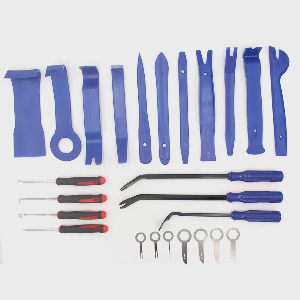 38-delige Auto Interieur Demontage Kit: Kunststof Trim Verwijderaar & Clips Trekker Set