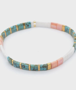Go2boho Miyuki Tila Kralen Armband - Boho Stijl voor Dames