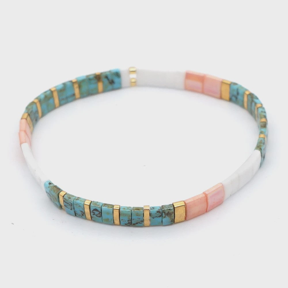 Go2boho Miyuki Tila Kralen Armband - Boho Stijl voor Dames