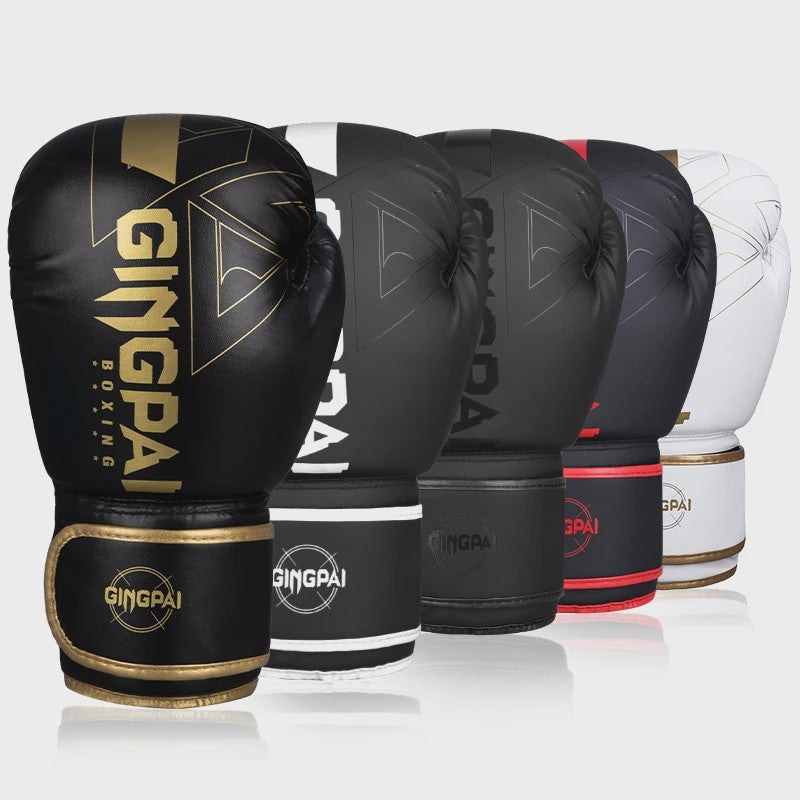 Professionele Bokshandschoenen 6-14oz - PU Leer voor Boksen, Kickboksen, MMA & Training
