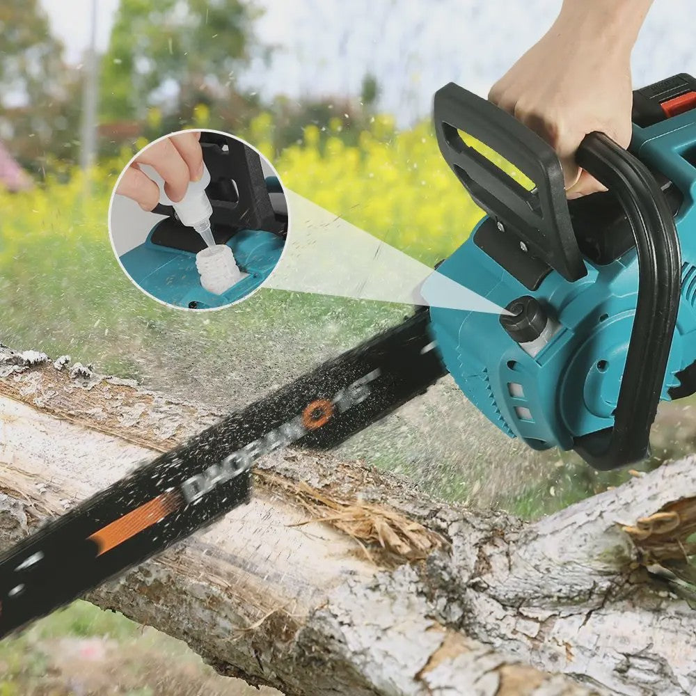 16-Inch Accu Kettingzaag - Borstelloze Krachtpatser voor Snoeien & Houtbewerking