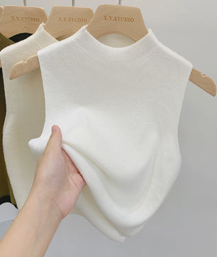Gebreide Tanktop Dames - Mouwloos Vest Trui voor Lente & Zomer