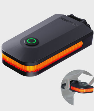 RAVEMEN CL01 Fiets Achterlicht - USB Oplaadbaar, Rem- en Bewegingssensor, 300° Zichtbaarheid