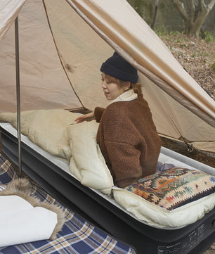 Luchtbed met Ingebouwde Elektrische Pomp - Zelfopblaasbaar voor Camping en Logees