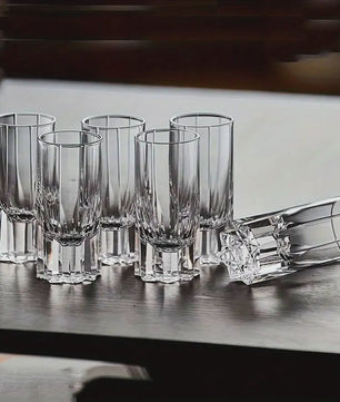 30ml Kristallen Shotglazen Set - Elegante Borrelglazen voor Whiskey, Tequila & Feesten