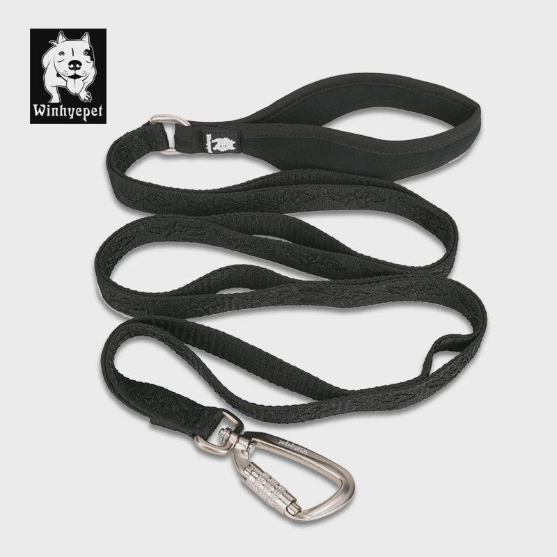 TRUELOVE Hondenlijn Nylon met Karabijnhaak - Sterk, Comfortabel & Veilig voor Reizen