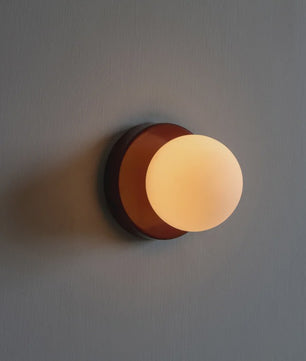 Moderne Macaron LED Wandlamp - Mini Glazen Sconce voor Slaapkamer, Hal & Balkon