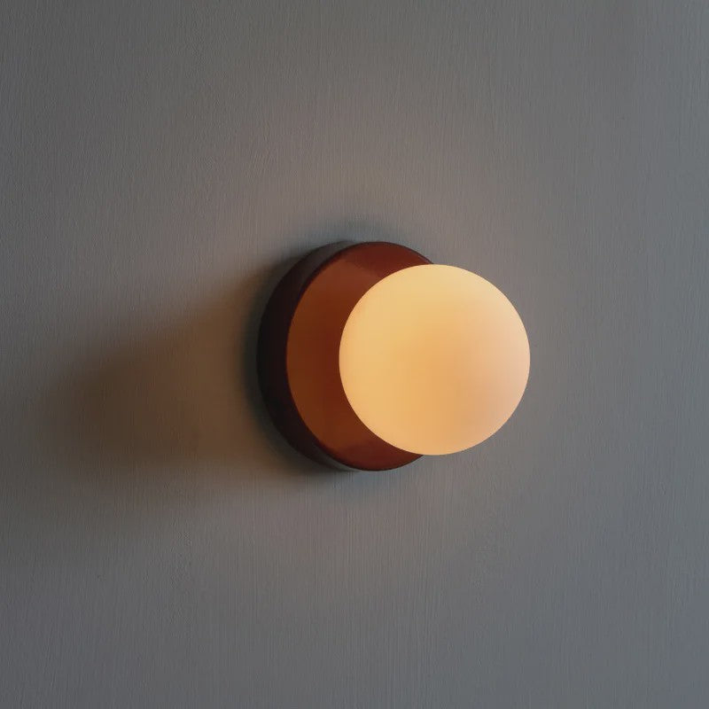 Moderne Macaron LED Wandlamp - Mini Glazen Sconce voor Slaapkamer, Hal & Balkon