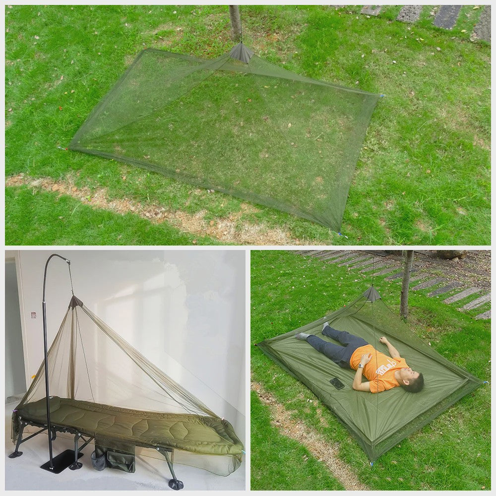 Outdoor Muggennet Insectenwerende Tent - Camping Solo Mesh - Lichtgewicht & Compact