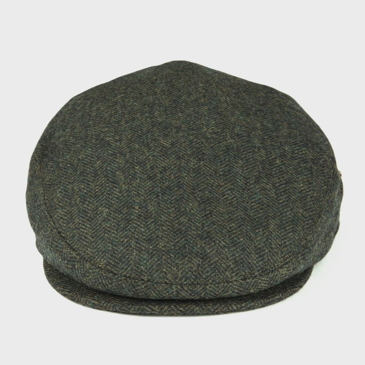 Stijlvolle Heren & Dames Tweed Flat Cap - Ierse Pet in Visgraatpatroon