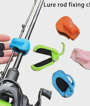 2x Hengelhouder Clip - Snel Bevestigen, Éénhandig Gebruik, Tool-Free