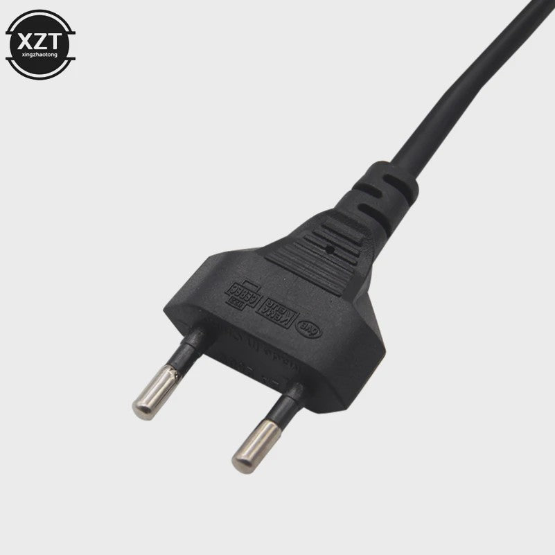 0.6M EU Stroomkabel met C7 Connector (Figure-of-Eight) - Voeding voor Laptop, Desktop, Radio, Xbox