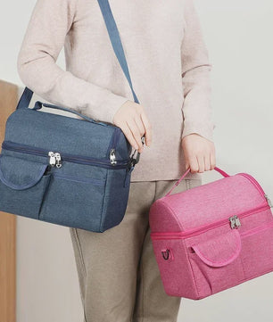 Herbruikbare Geïsoleerde Lunchtas - Thermisch, Waterdicht & 8L Capaciteit voor Mannen en Vrouwen