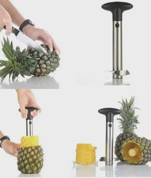 Roestvrijstalen Ananas Schillen en Snijden - Makkelijk Keuken Gadget