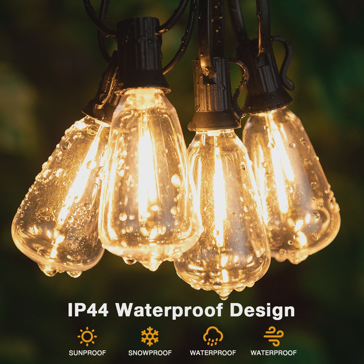 ST38 Slinger Verlichting Buiten - Waterdicht, Onbreekbaar, LED, Dimmable Tuinverlichting