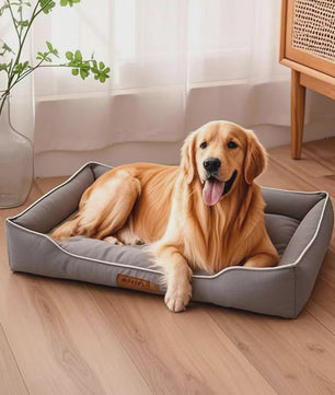 Luxe Vierkante Hondenkussen - Waterdicht & Bite-Resistant - Comfortabel voor Grote Honden en Katten