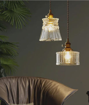 Moderne Glazen Hanglamp - Sfeervolle Verlichting voor Keuken, Eetkamer & Slaapkamer