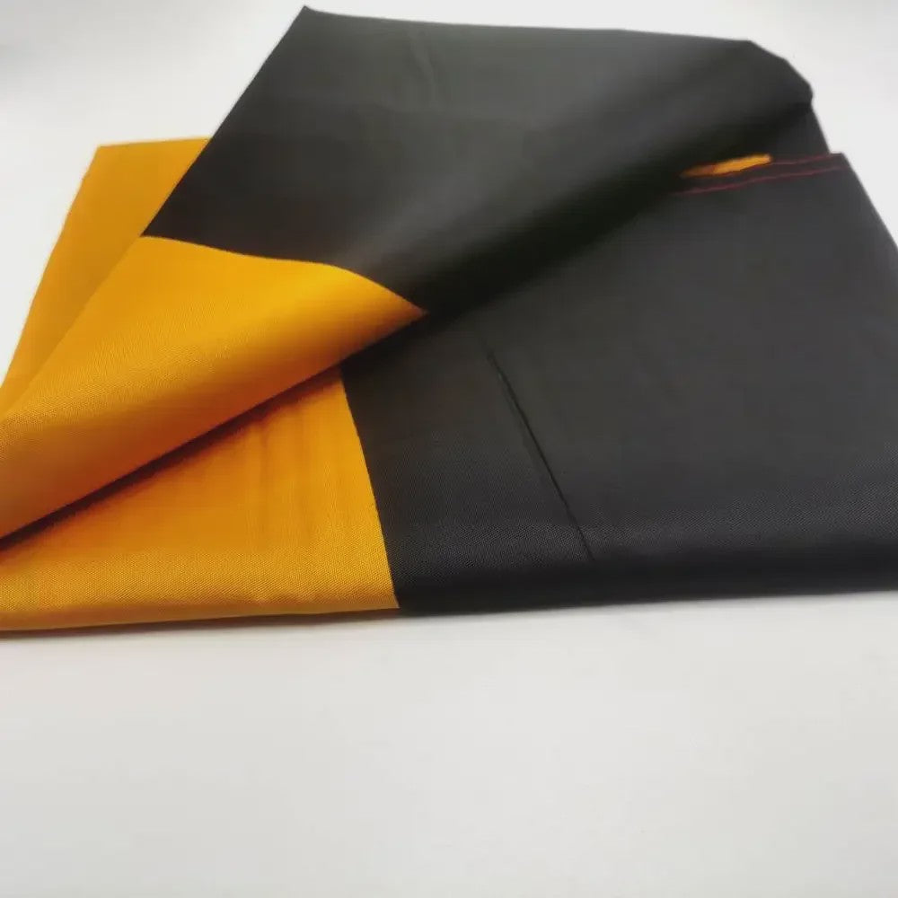 Belgische Vlag 90x150cm Premium Polyester - Duurzaam & Dubbel Gestikt