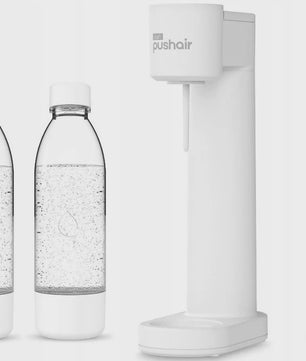 Dafi PushAir Water Carbonator Set met 2x 0.7L Flessen en CO2 Cartridge