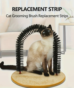 Zelfverzorgende Kattenborstel - Arched Groomer met Massager voor Vachtverzorging
