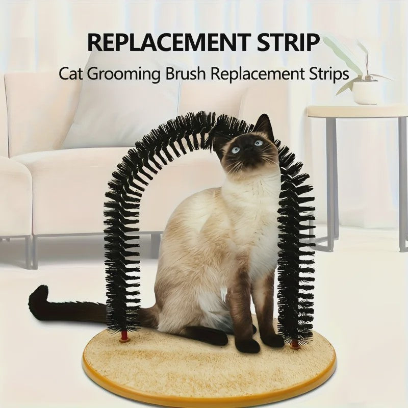 Zelfverzorgende Kattenborstel - Arched Groomer met Massager voor Vachtverzorging