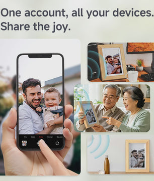 Bigme F7 Pro 7.5" Kleuren E-ink Fotolijst - WiFi Smart Display met Kalender & AI Beeldcreatie