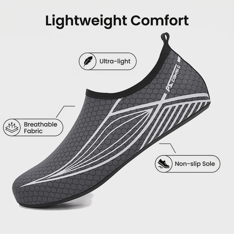 Waterdichte Sneldrogende Strandsokken - Anti-Slip & Anti-Snij - Voor Duiken, Surfen, Yoga & Watersport
