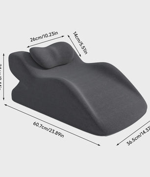 Ergonomisch Wigkussen van Traagschuim voor Ontspanning en Herstel