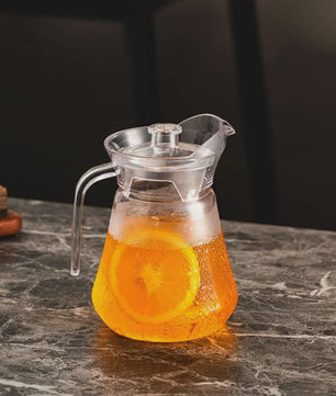Acryl Waterkan met Deksel - 1L, 1.5L, 2L - Hittebestendig & Veelzijdig