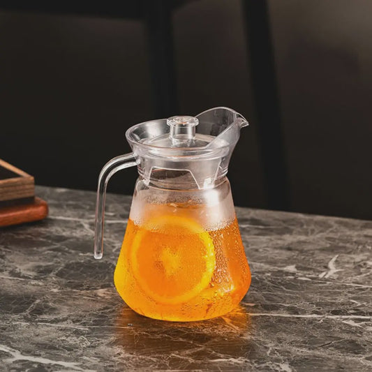 Acryl Waterkan met Deksel - 1L, 1.5L, 2L - Hittebestendig & Veelzijdig