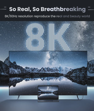 UGREEN 8K HDMI 2.1 Kabel - 48Gbps, eARC, Dolby Vision, 8K@60Hz