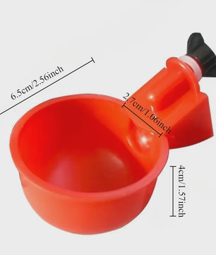 10x Automatische Kippen Drinkbakjes - Zelfwaterend voor Pluimvee en Kleine Vee