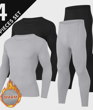 Heren Thermisch Ondergoed Set - Comfortabel & Warm voor Herfst/Winter
