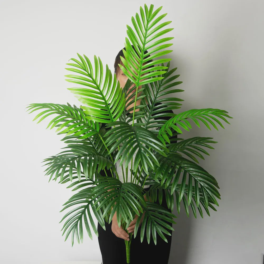 Grote Kunstpalmboom 90-120cm - Tropische Nep Plant voor Huis & Tuin Decoratie