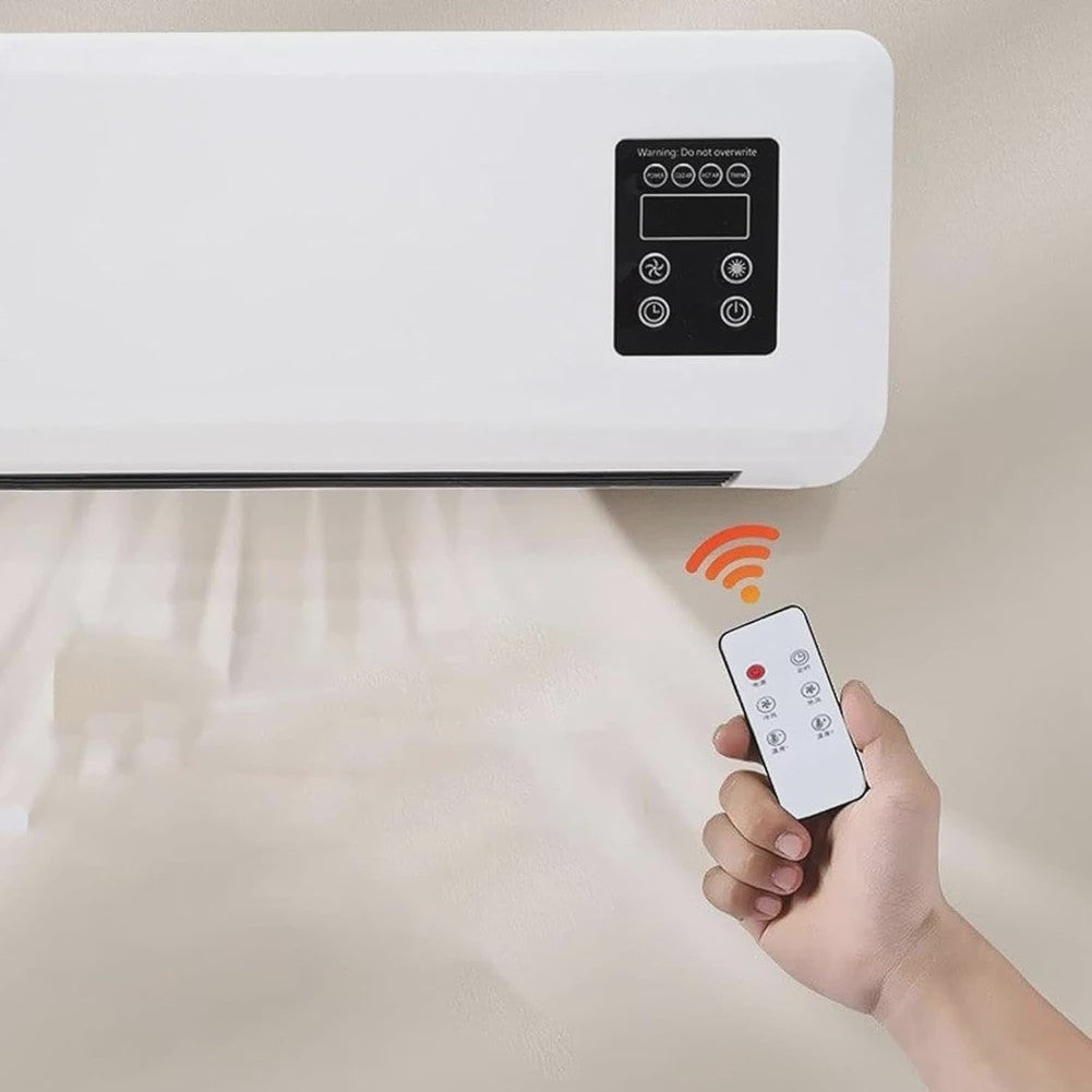 Mini Airco & Verwarming Wandmodel - Draagbaar Koelen & Verwarmen voor Elke Ruimte
