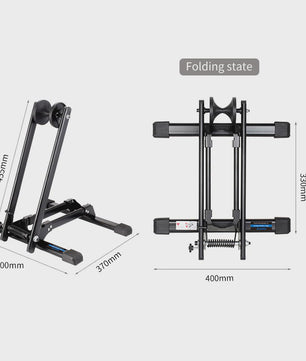 Robuuste Fiets Parkeerstandaard - Opvouwbaar & Universeel voor Racefiets & MTB