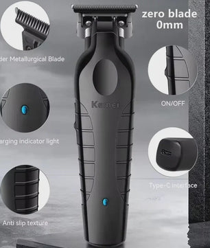 Kemei Professionele Draadloze Baardtrimmer & Tondeuse Set KM-1071/KM-2299