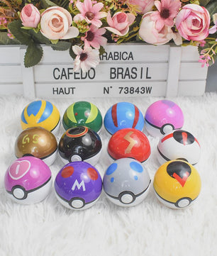 Set van 12 Pokémon Poké Ball Figuren - Pikachu & Vrienden Actiefiguren Collectie