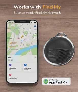 Mini GPS Tracker Smart Tag - Vind Je Sleutels, Tas of Huisdier met Apple Find My