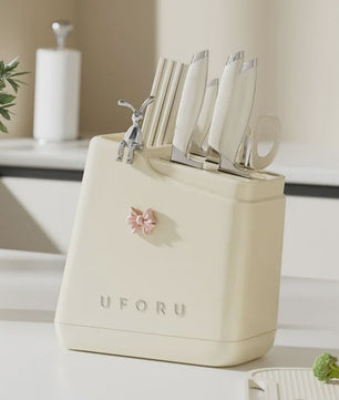 Multifunctionele Messenhouder & Keuken Organizer - Stijlvol en Praktisch