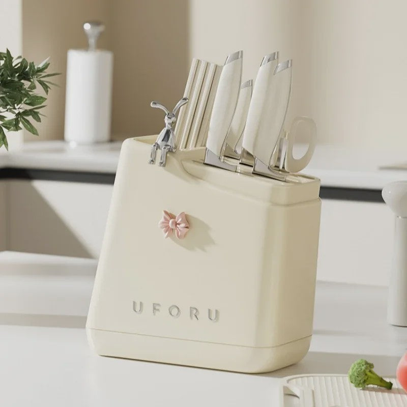 Multifunctionele Messenhouder & Keuken Organizer - Stijlvol en Praktisch