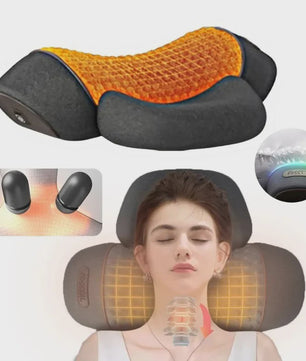 Elektrisch Nekmassagekussen met Warmte & Vibratie – Cervicale Ontspanning
